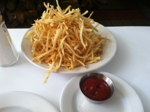 Shoestring fries